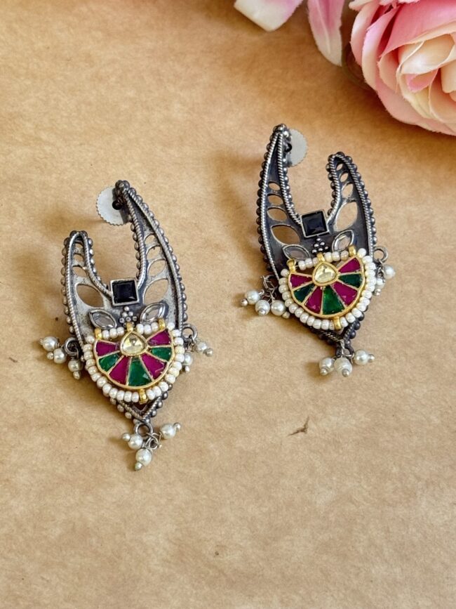 ASTRA PACHI KUNDAN EARINGS