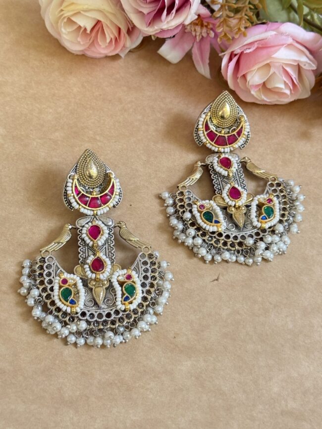 PAKHSI DUALTONE PREMIUM EARINGS