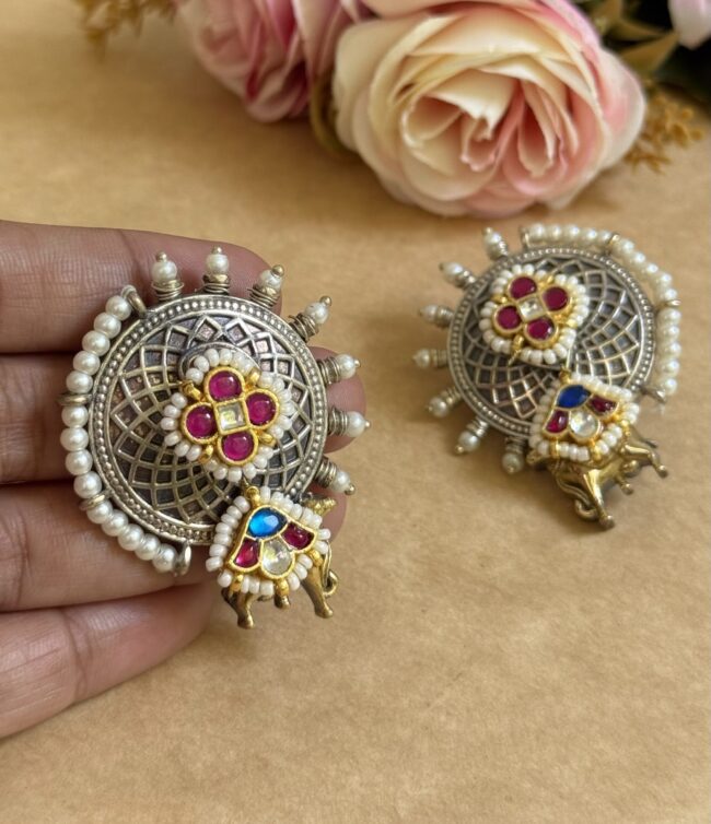 MAHIMA PACHI KUNDAN EARINGS