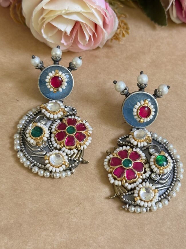 TWEETI PACHI KUNDAN EARINGS