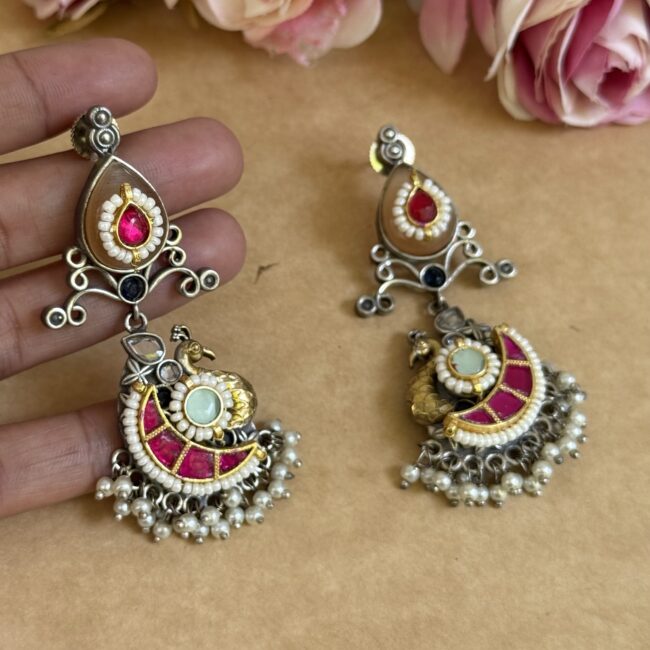 SAKRI PACHI KUNDAN EARINGS