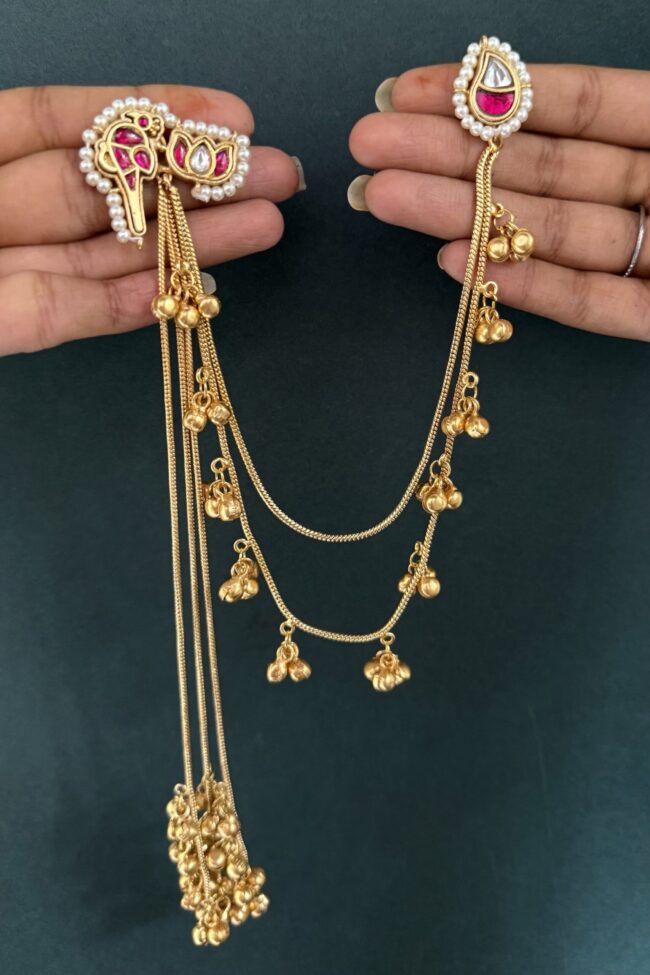 KASMIRI KUNDAN EARINGS