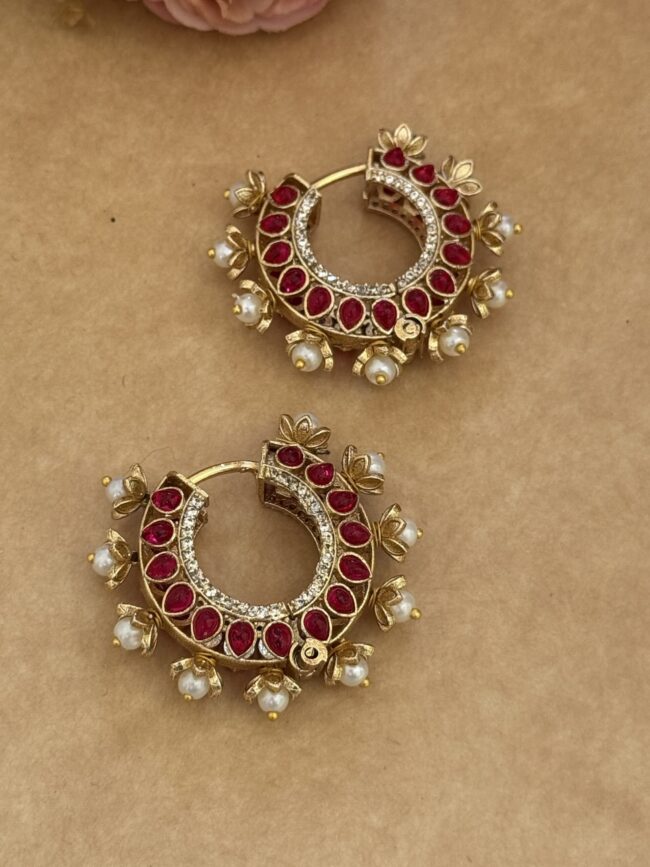 AURA PACHI KUNDAN EARINGS