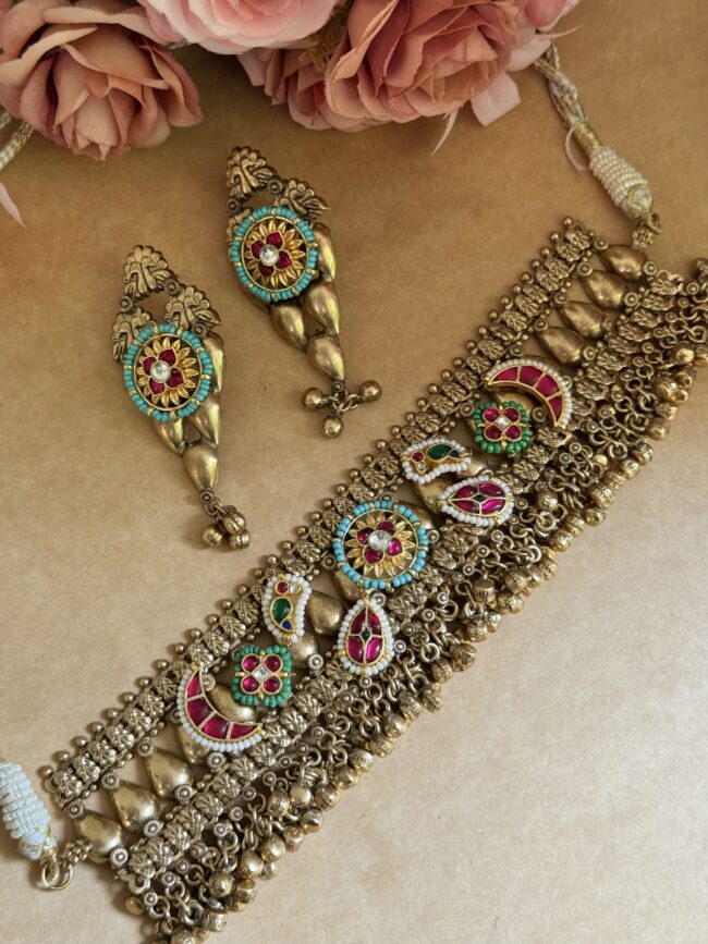 RAMLEELA KUNDAN NECKLACE