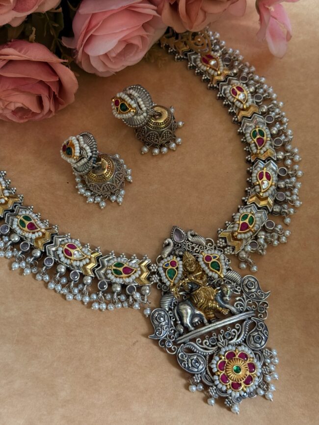 A-AKSHARA KUNDAN NECKLACE