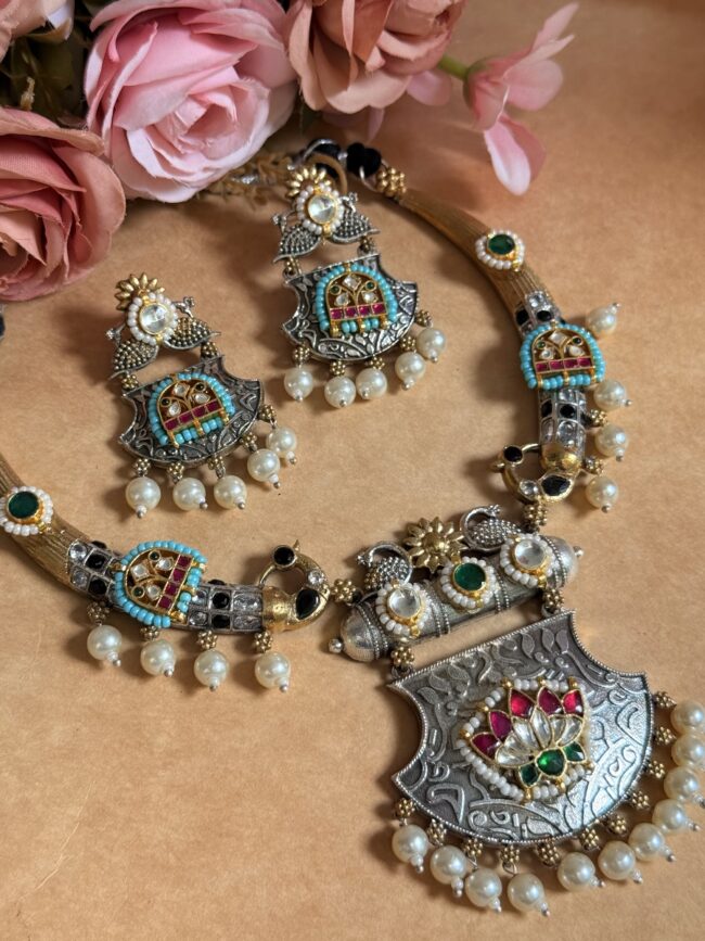 A-RAJKAMAL KUNDAN NECKLACE