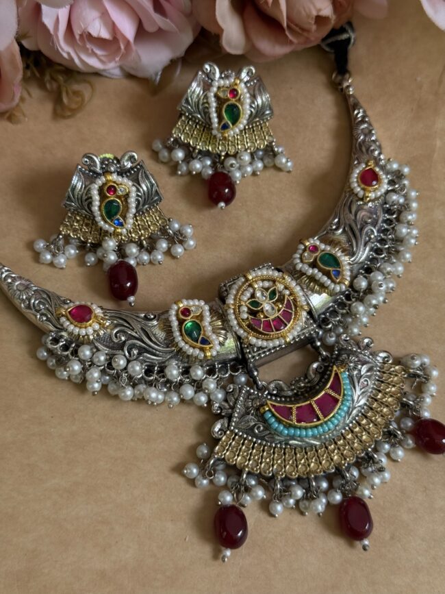 A-CHANDANI KUNDAN NECKLACE